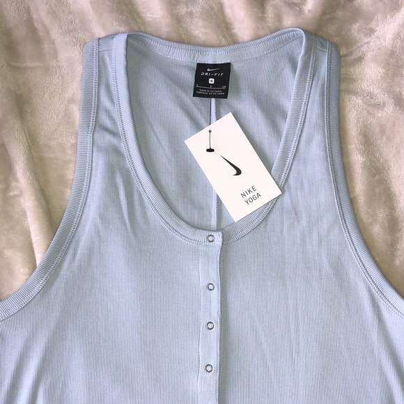 Nike Tops - Nike Yoga Henley Tank